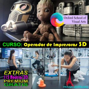Curso en línea: impresora 3d