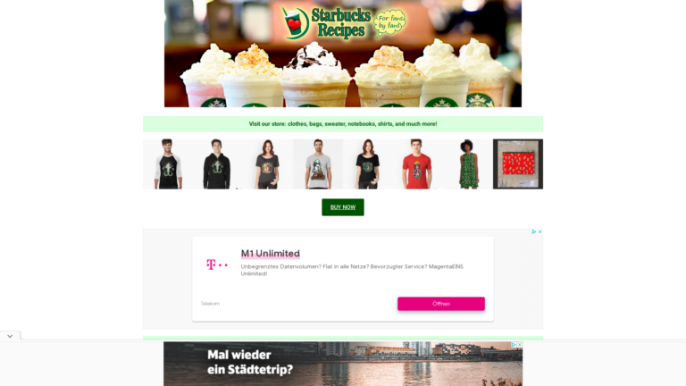StarbucksRecipes – Drinks and Desserts Recipes